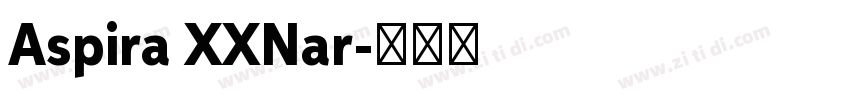 Aspira XXNar字体转换